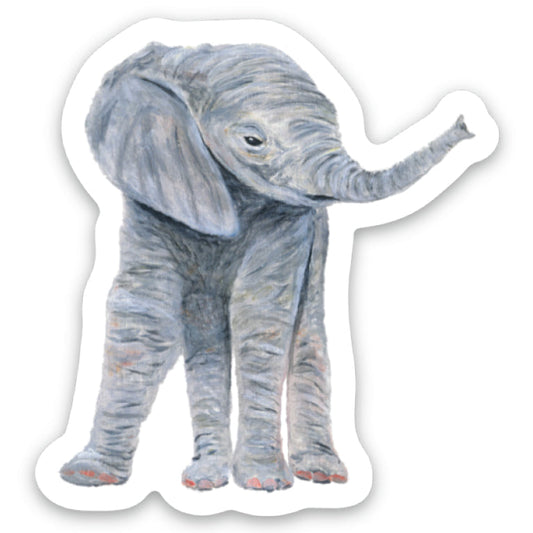 Elephant Baby, Sticker (8774A)