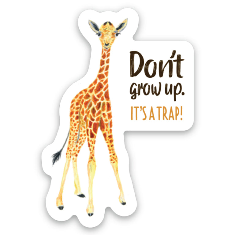 Giraffe Baby, Sticker (8775B)