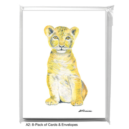 Lion Baby, Greeting Card (8778A)