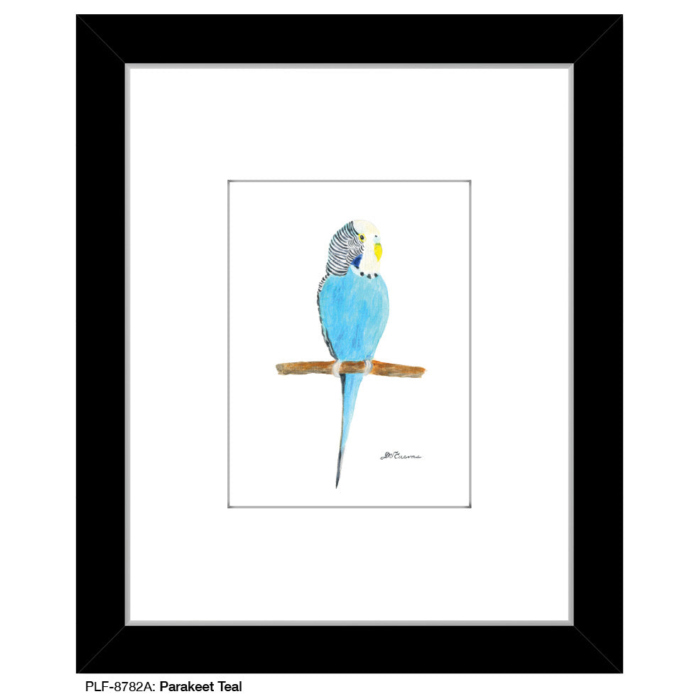 Parakeet Blue, Print (#8782A)