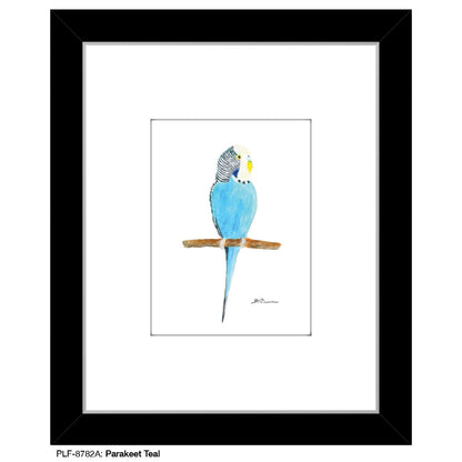 Parakeet Blue, Print (#8782A)