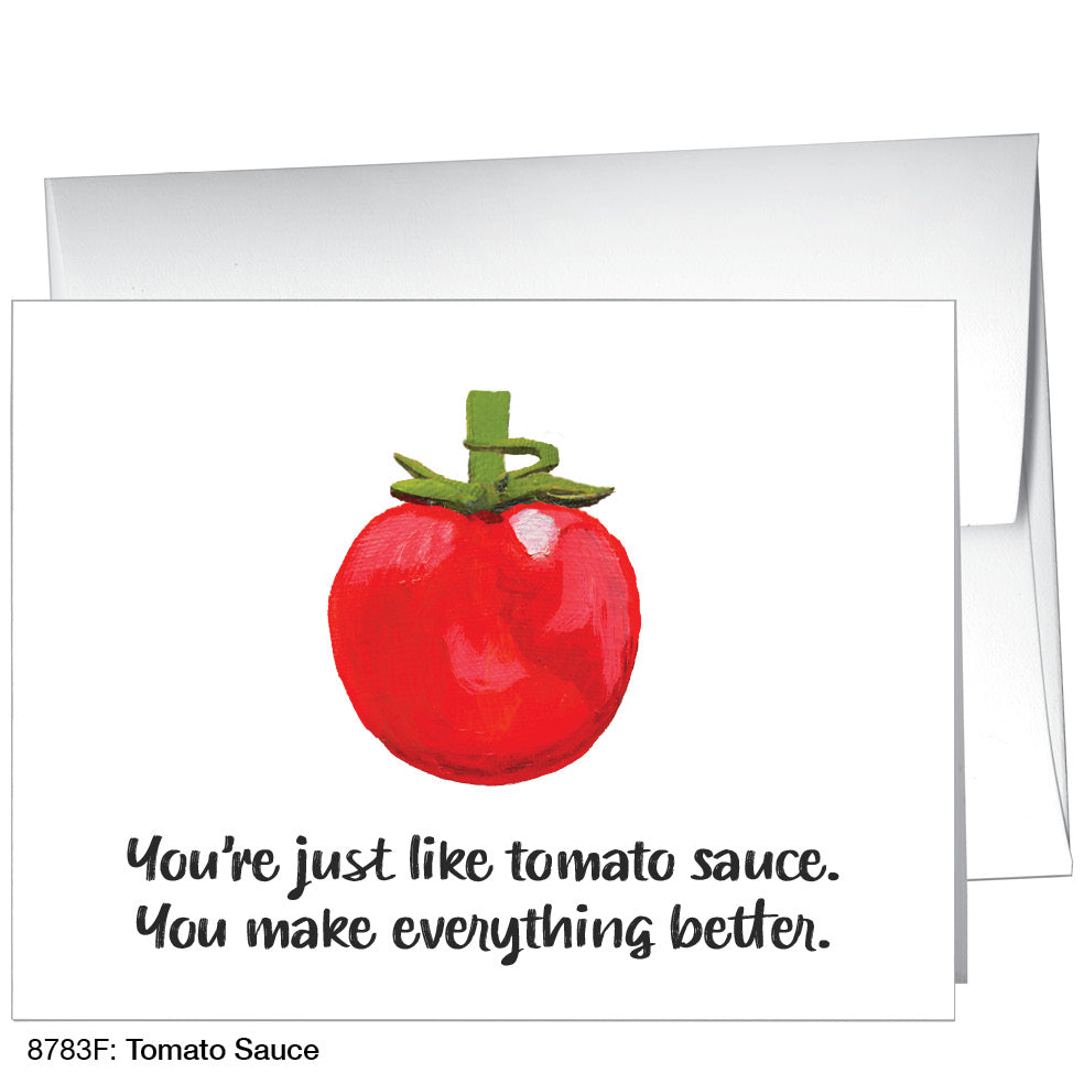 Tomato Sauce, Greeting Card (8783F)