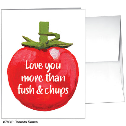 Tomato Sauce, Greeting Card (8783G)