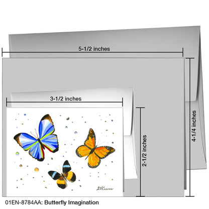 Butterfly Imagination, Greeting Card (8784AA)