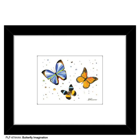 Butterfly Imagination, Print (#8784AA)