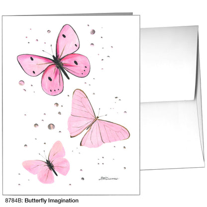 Butterfly Imagination, Greeting Card (8784B)