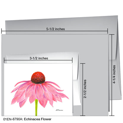 Echinacea Flower, Greeting Card (8790A)