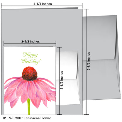 Echinacea Flower, Greeting Card (8790E)