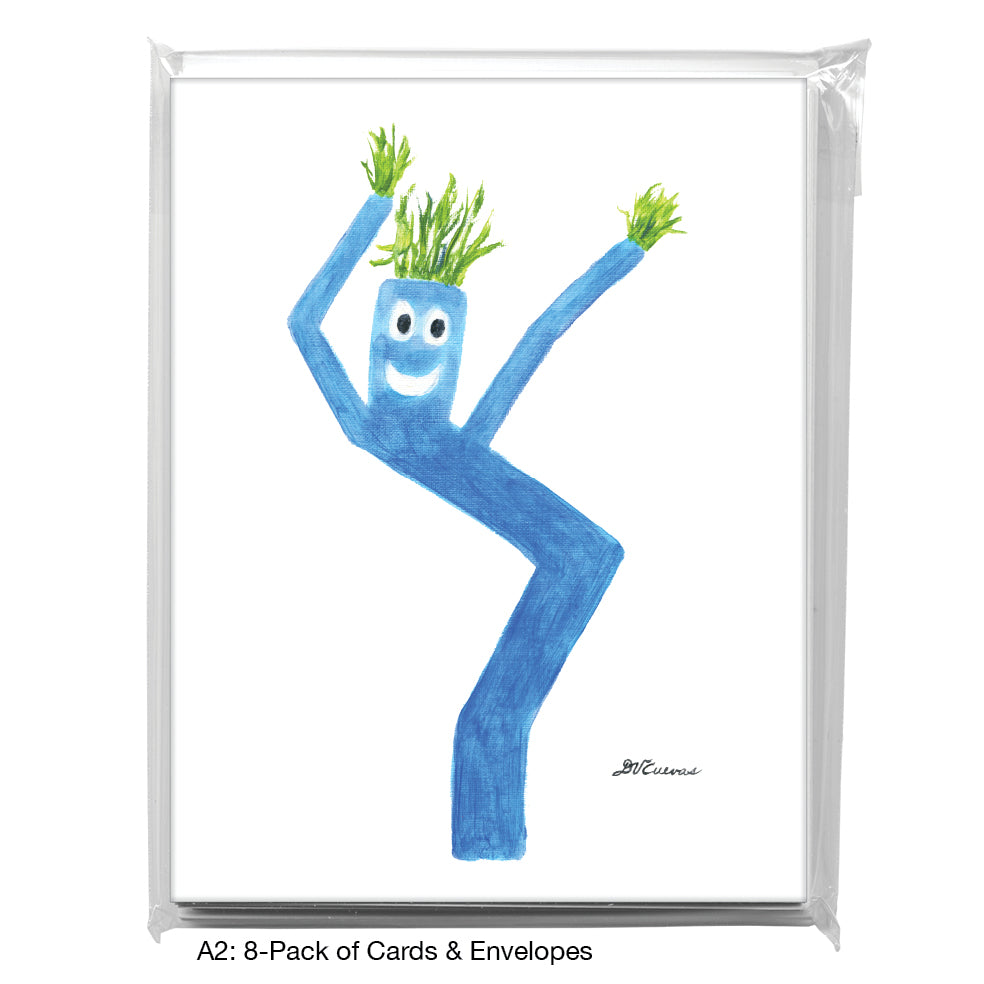 WWIBUG - Blue, Greeting Card (8793A)