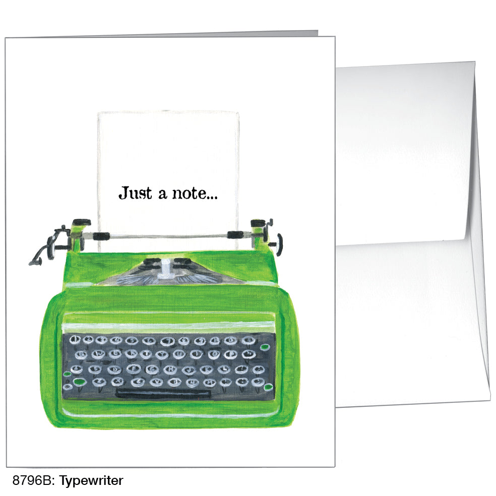 Typewriter, Greeting Card (8796B)