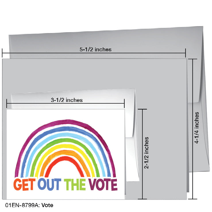 Vote, Greeting Card (8799A)