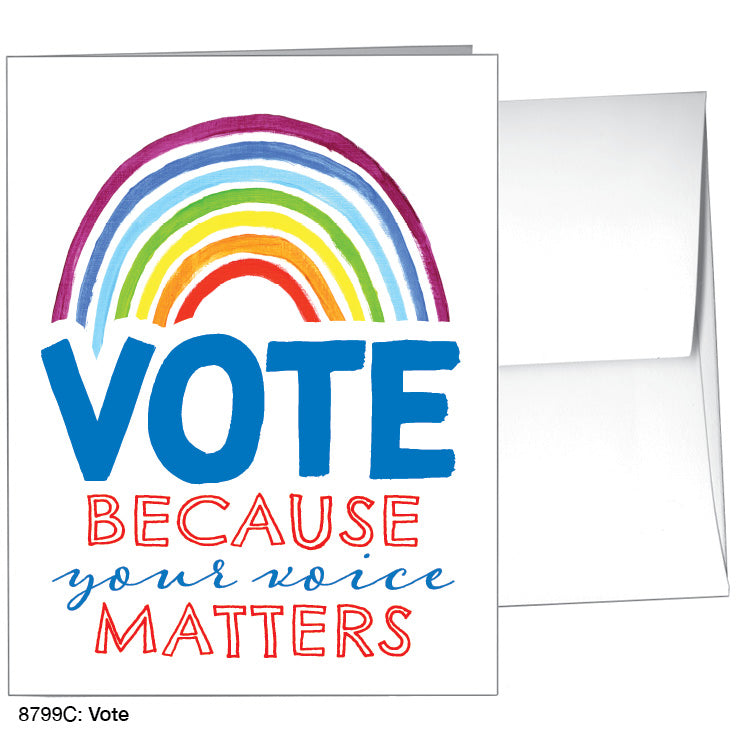 Vote, Greeting Card (8799C)