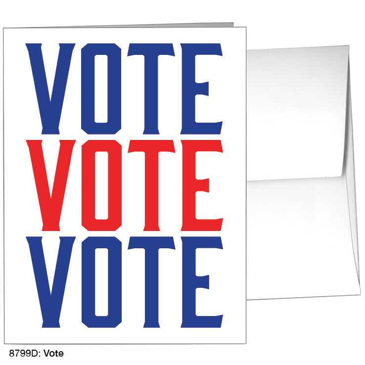 Vote, Greeting Card (8799D)