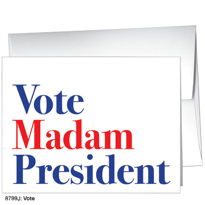 Vote, Greeting Card (8799J)