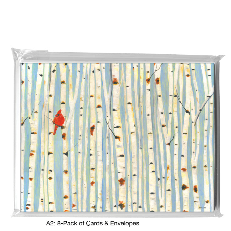 Cardinal & Birch, Greeting Card (8800A)