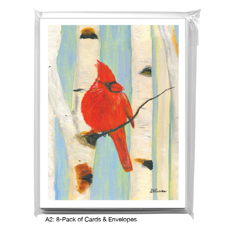 Cardinal & Birch, Greeting Card (8800C)