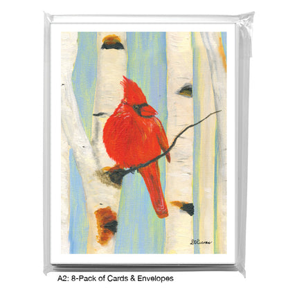 Cardinal & Birch, Greeting Card (8800C)