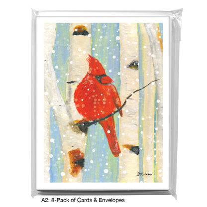 Cardinal & Birch, Greeting Card (8800D)