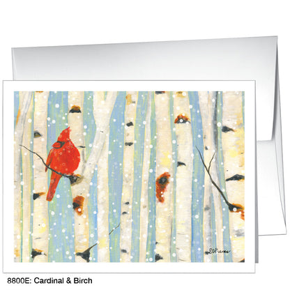 Cardinal & Birch, Greeting Card (8800E)