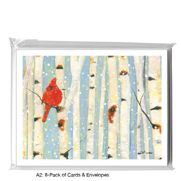 Cardinal & Birch, Greeting Card (8800E)