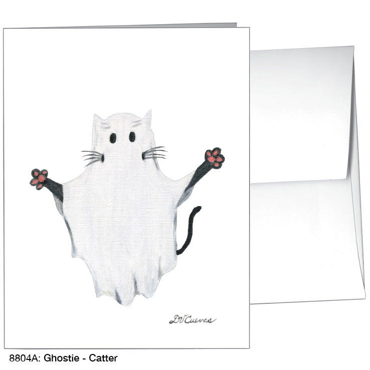 Ghostie - Catter, Greeting Card (8804A)