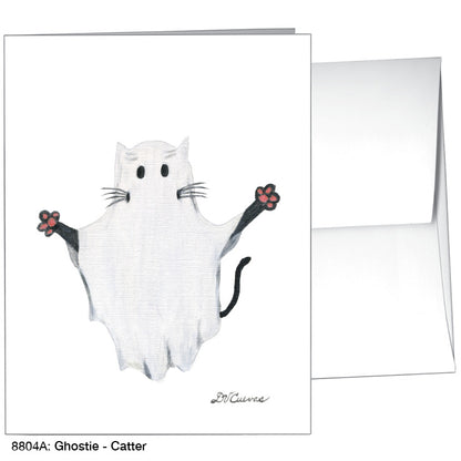 Ghostie - Catter, Greeting Card (8804A)