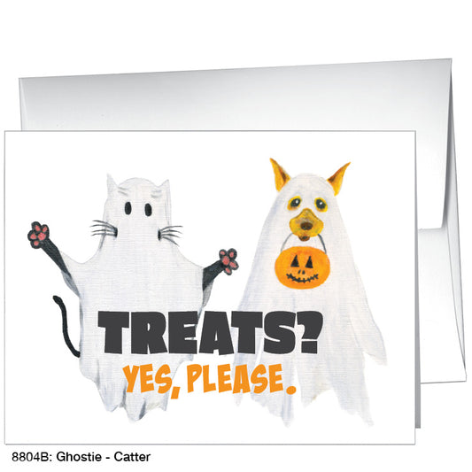 Ghostie - Catter, Greeting Card (8804B)