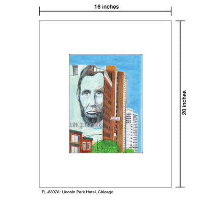 Lincoln Park Chicago, Print (#8807A)