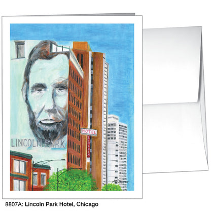 Lincoln Park Hotel, Chicago, Greeting Card (8807A)