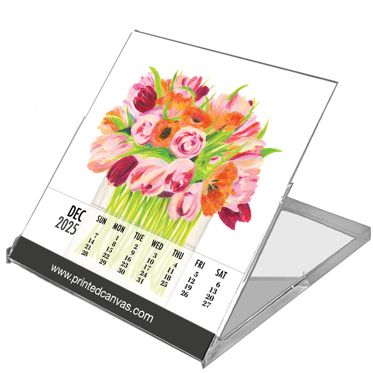 Desk Calendar, Botanicals (#201-2025)