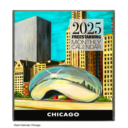 Desk Calendar, Chicago  (#200-2025)