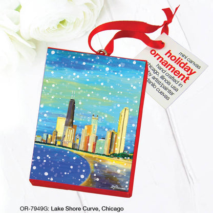 Lake Shore Curve, Chicago, Ornament (OR-7949G)