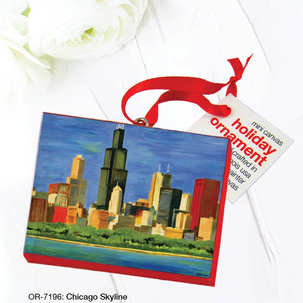 Chicago Skyline, Ornament (OR-7196)