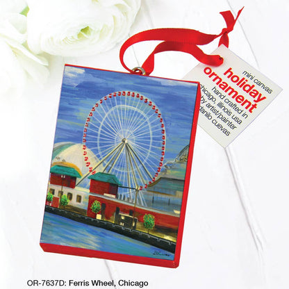 Ferris Wheel, Chicago, Ornament (OR-7637D)