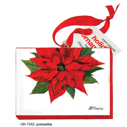 Poinsettia, Ornament (OR-7352)