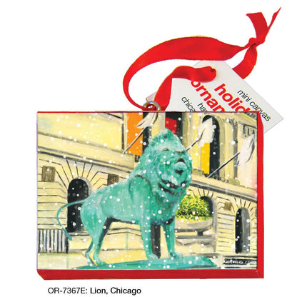 Lion, Chicago, Ornament (OR-7367E)