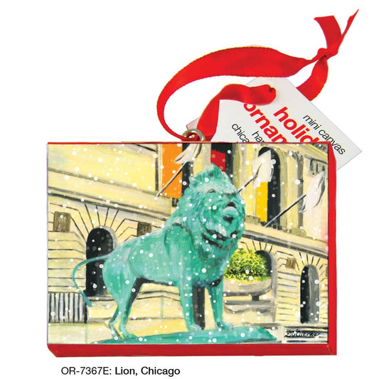 Lion, Chicago, Ornament (OR-7367E)