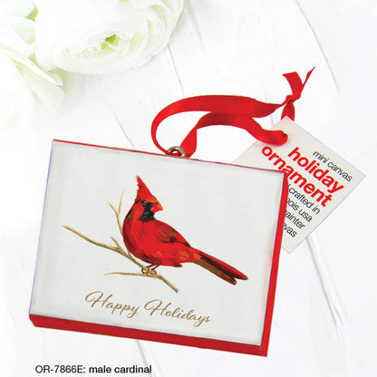 Male Cardinal, Ornament (OR-7866E)