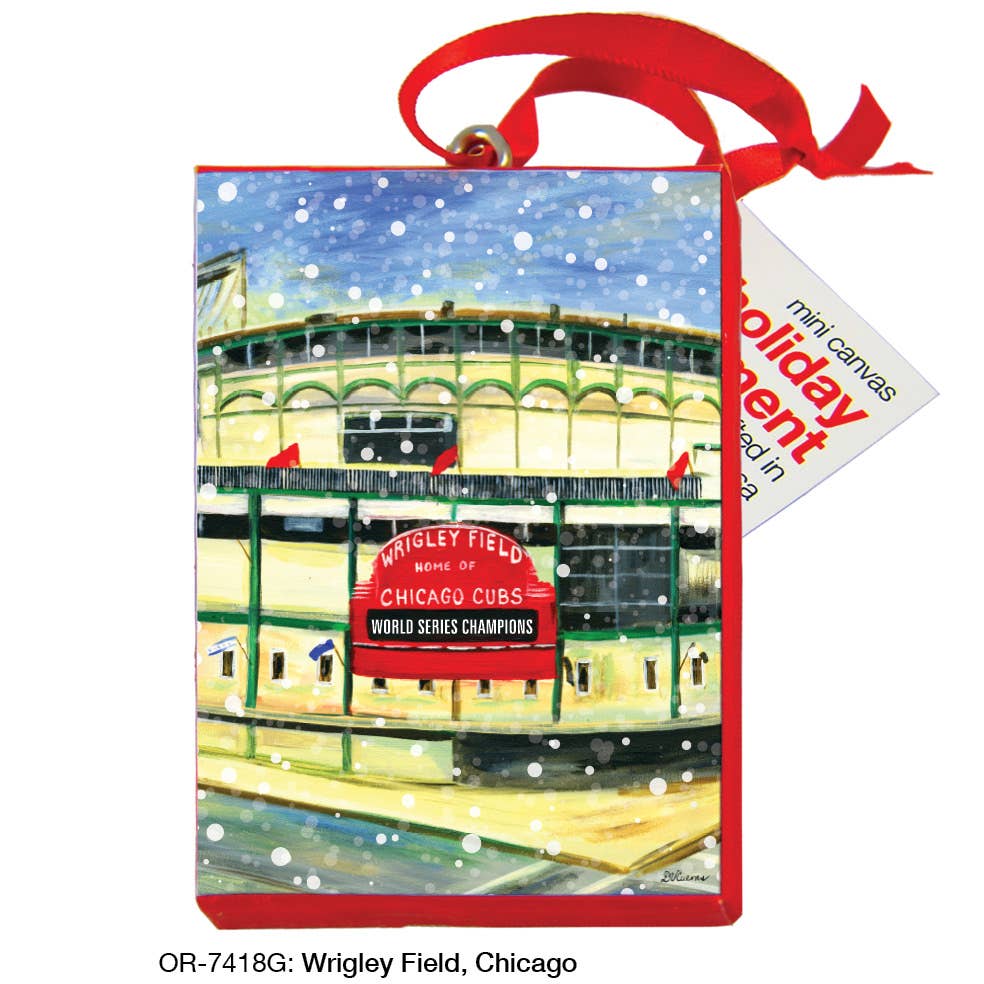 Wrigley Field, Chicago, Ornament (OR-7418G)