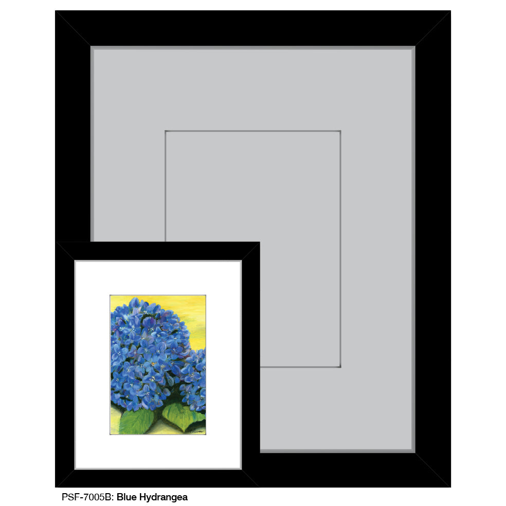 Blue Hydrangea, Print (#7005B)