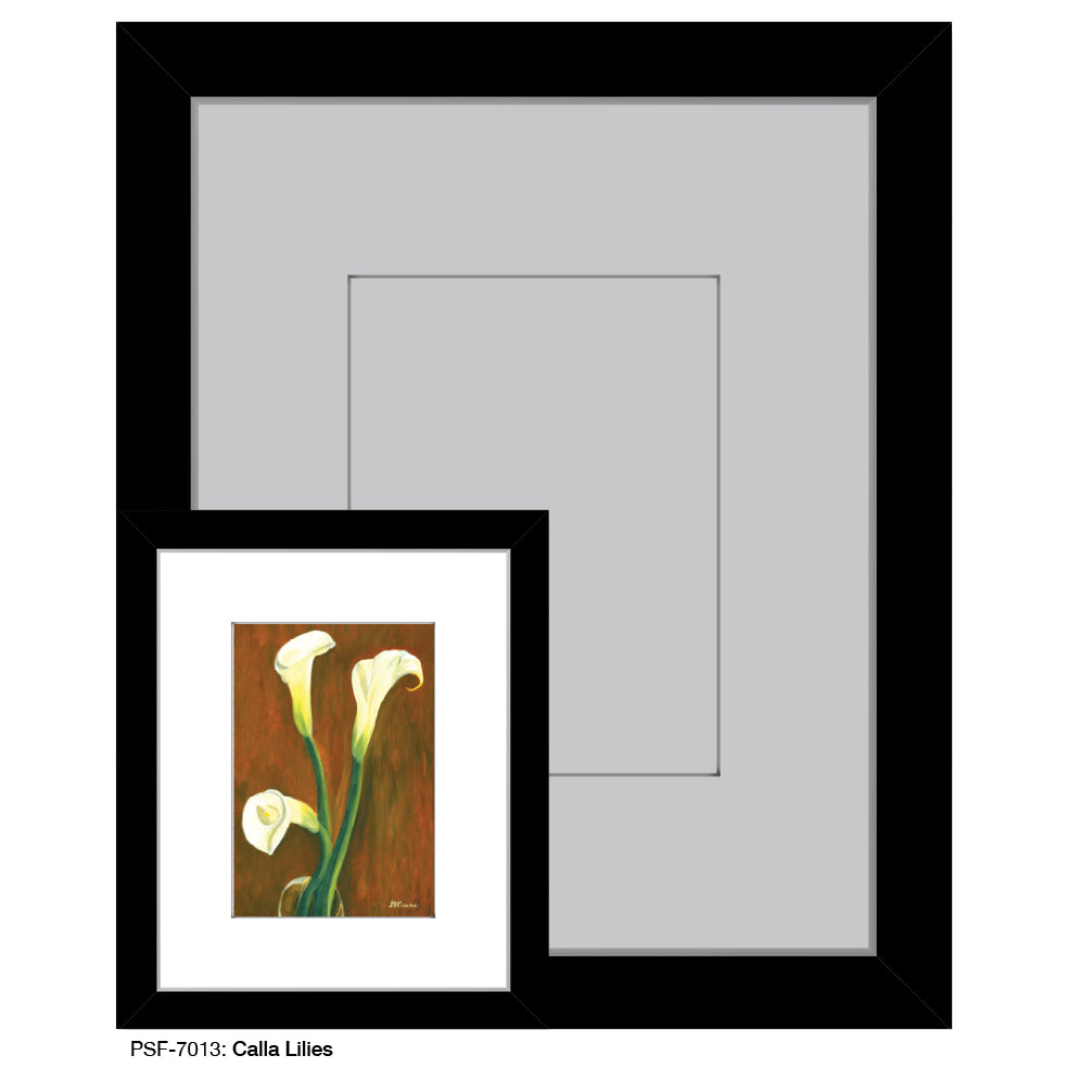 Calla Lilies, Print (#7013)