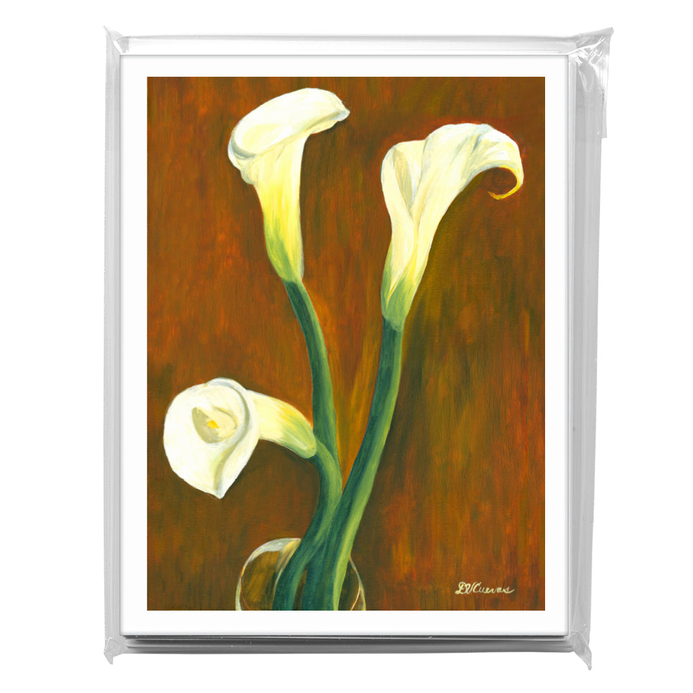 Calla Lilies, Greeting Card (7013)