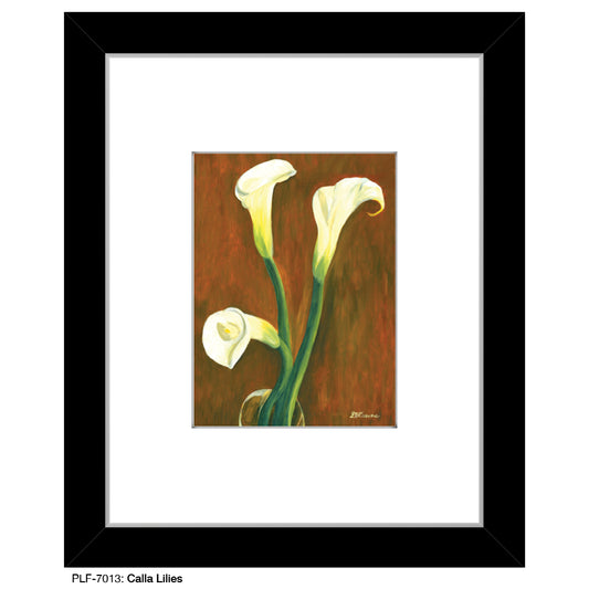 Calla Lilies, Print (#7013)