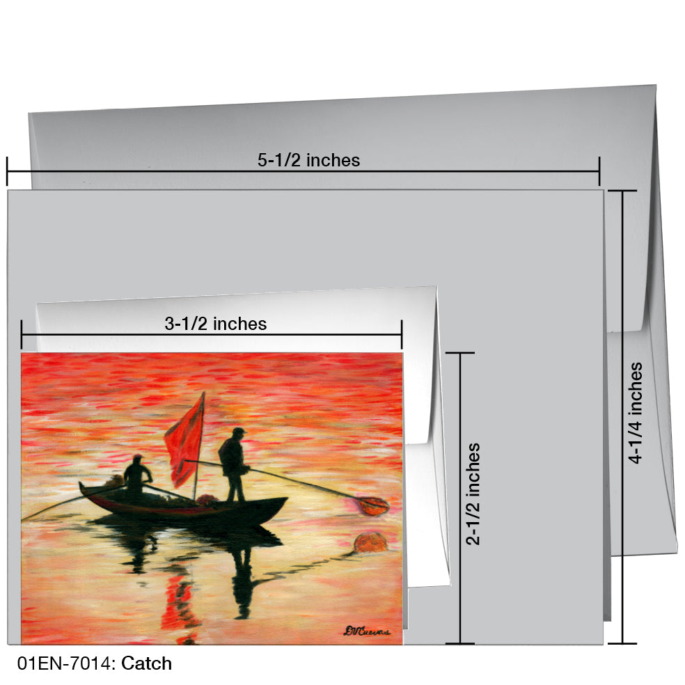 Catch, Greeting Card (7014)