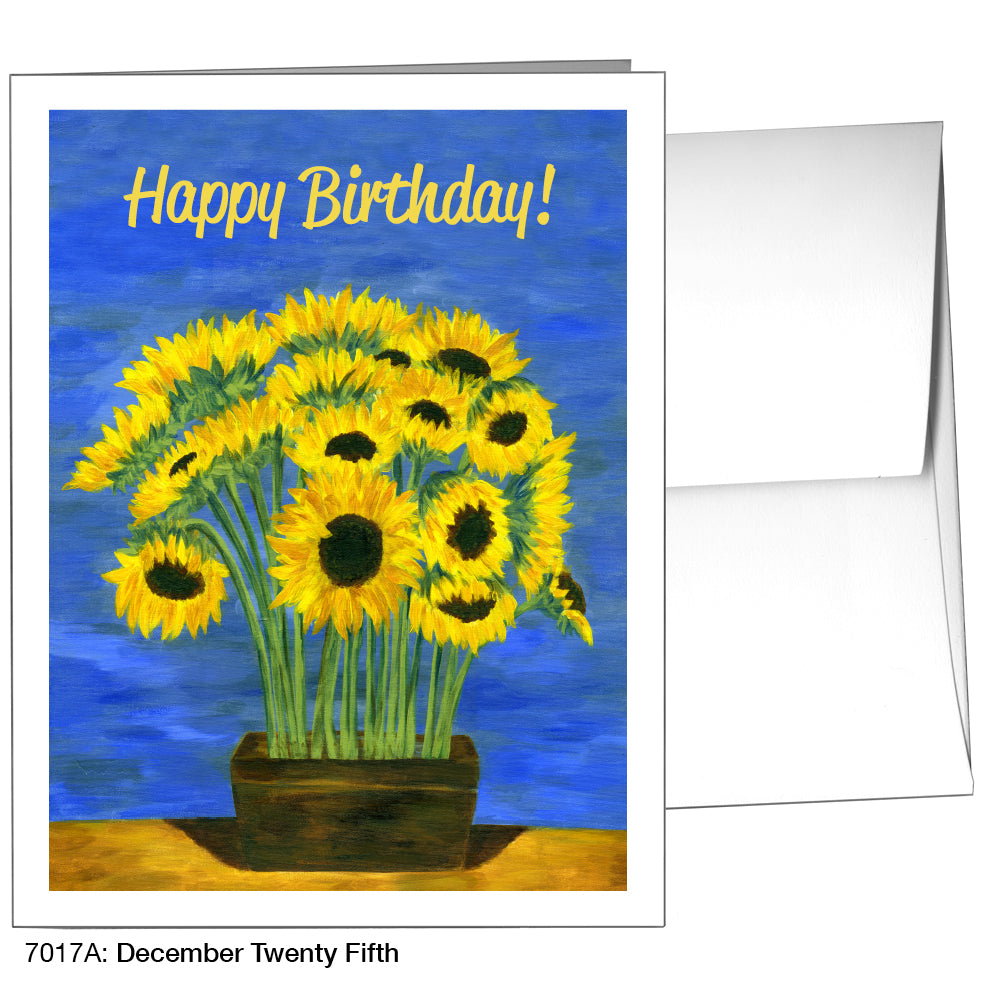 December Twenty Fifth, Greeting Card (7017A)