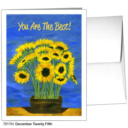 December Twenty Fifth, Greeting Card (7017H)