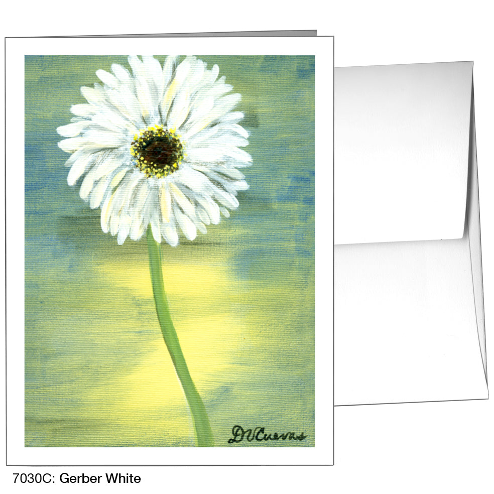 Gerber White, Greeting Card (7030C)