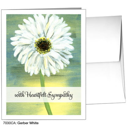 Gerber White, Greeting Card (7030CA)