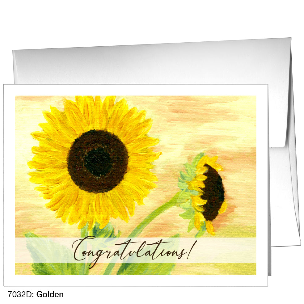 Golden, Greeting Card (7032D)