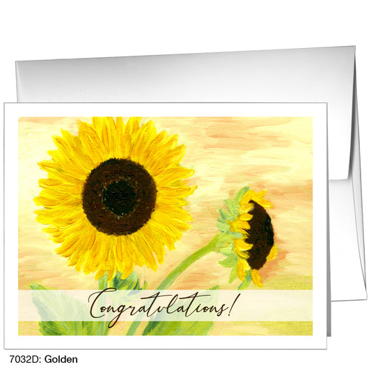 Golden, Greeting Card (7032D)